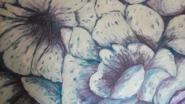 Záhrada kvitnúcich kvetov od Ivety Bencovej v Galérii SPP