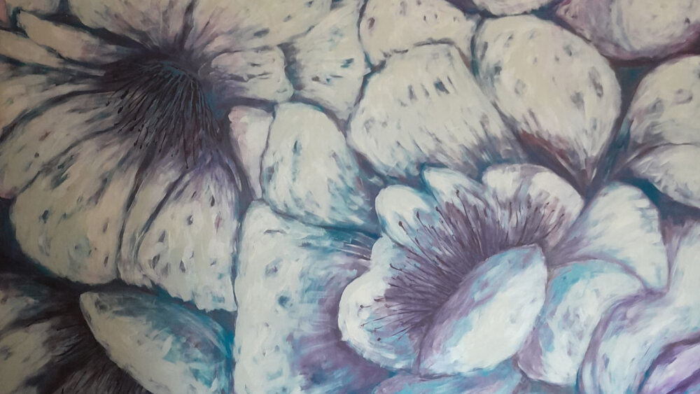 Záhrada kvitnúcich kvetov od Ivety Bencovej v Galérii SPP