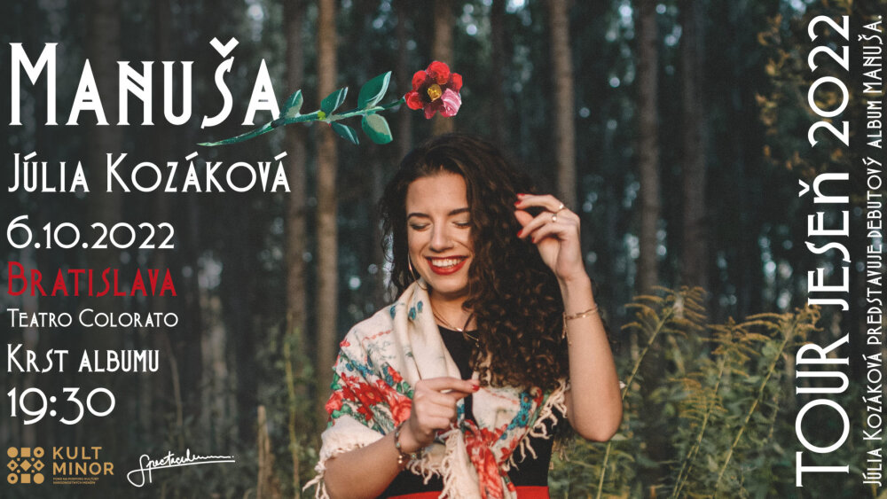 Júlia Kozáková uvádza do života projekt Manuša