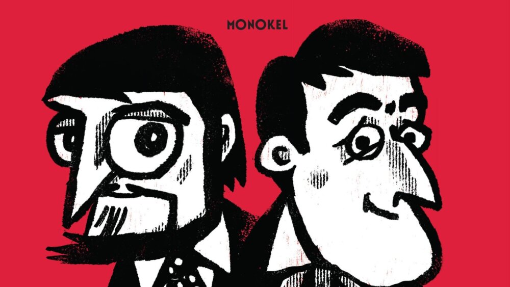 Radostná správa - komiksový príbeh Lasicu a Satinského z čias, ktoré humoru nepriali