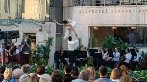 Letné gala SND na nábreží Dunaja