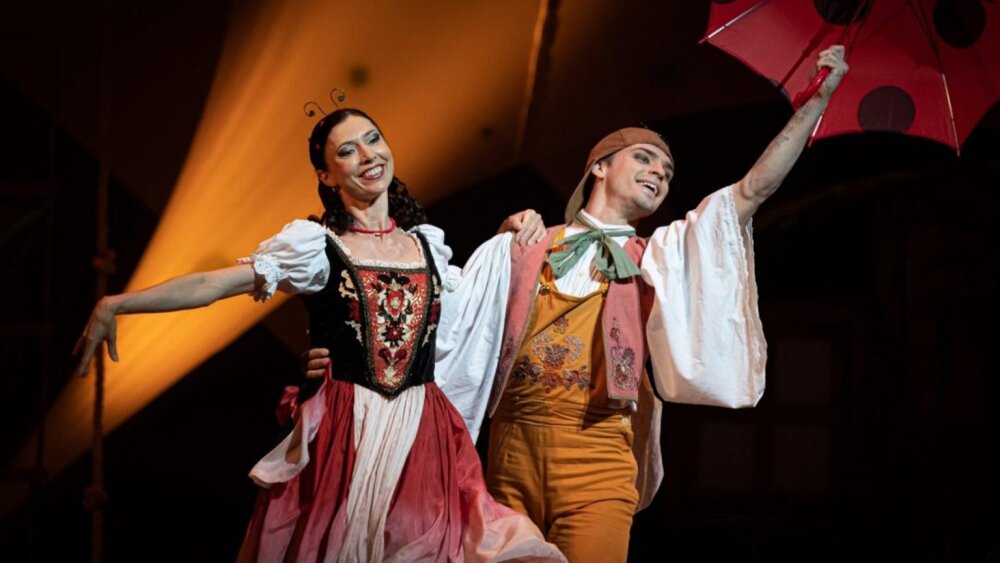 Baletná rozprávka Narodil sa chrobáčik na obrazovkách RTVS