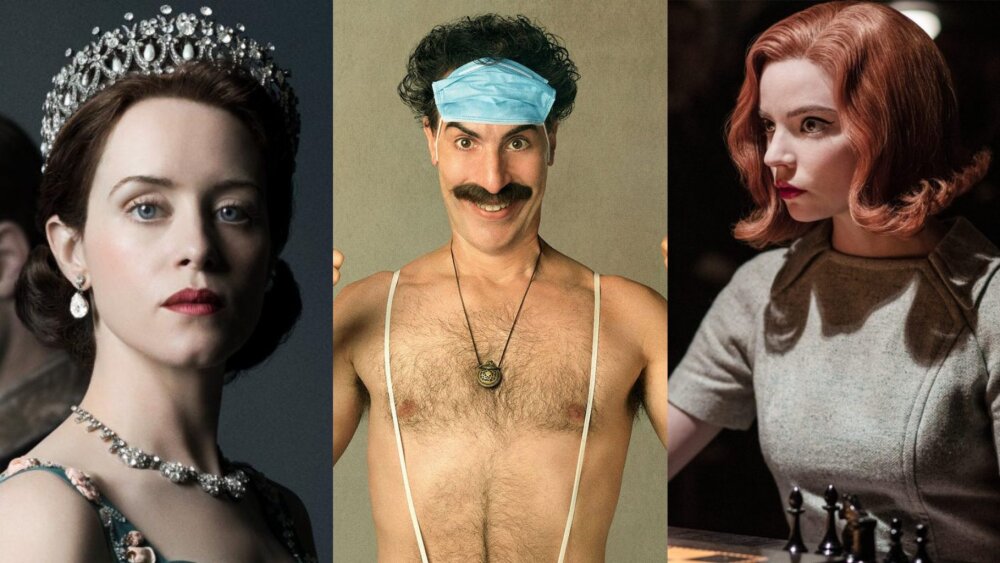 Zlatým glóbusom dominoval Borat, Krajina Nomádov, seriál Koruna a Dámsky gambit