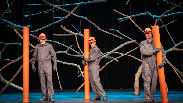 Svetová premiéra autorského projektu Vizičlovek (vodný ember) v réžii Eduarda Kudláča