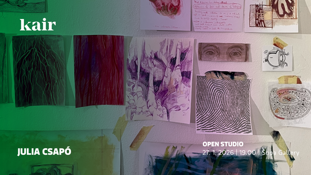 Open Studio s Júliou Csapó v Šopa Galery