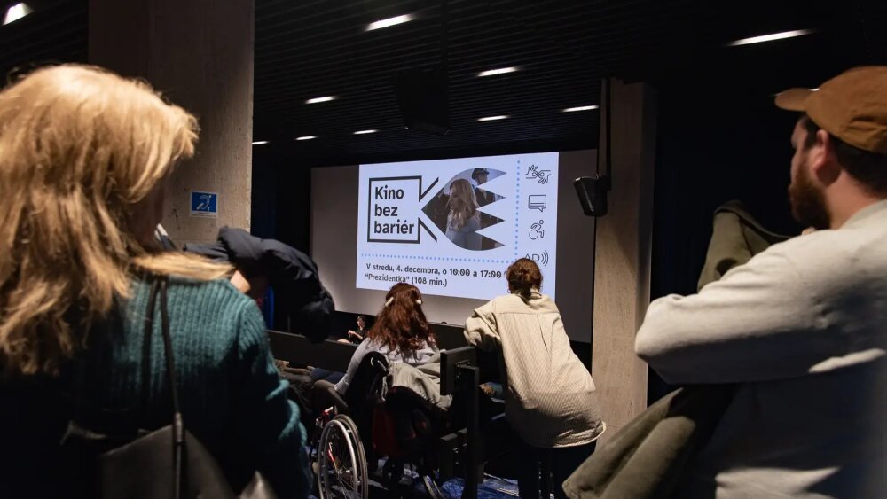 Inkluzívne projekty Slovenského filmového ústavu otvárajú ľuďom so znevýhodnením cestu k filmom