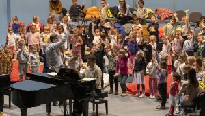 Filharmonická škôlka naladila najmenších návštevníkov Domu umenia v Piešťanoch