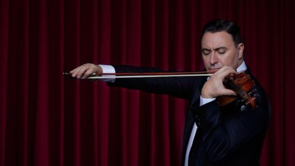Slovenská filharmónia, Daniel Raiskin a Maxim Vengerov v Českom Krumlove