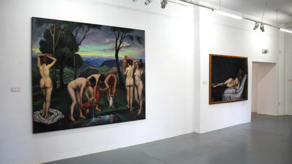 Zreštaurované maľby Gejzu Angyala v Banskej Bystrici