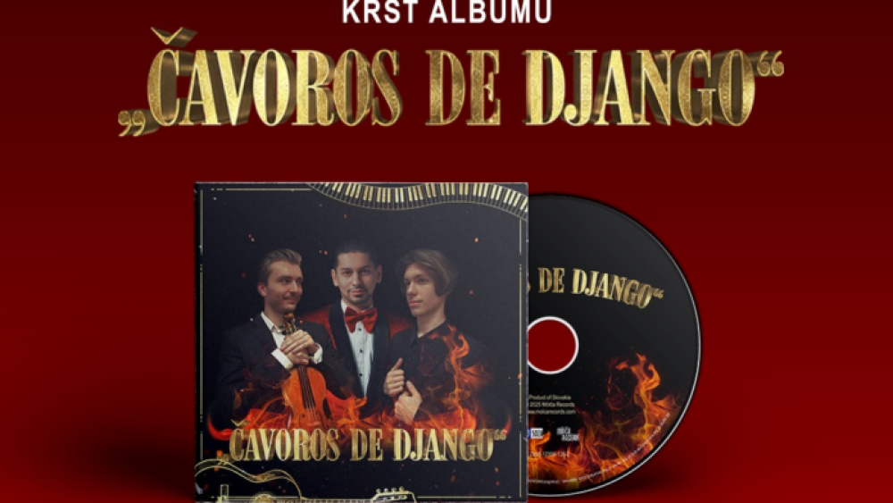 Krst CD albumu Miloš Biháry - Django Gypsy Jazz Trio s názvom Čavoros de Django