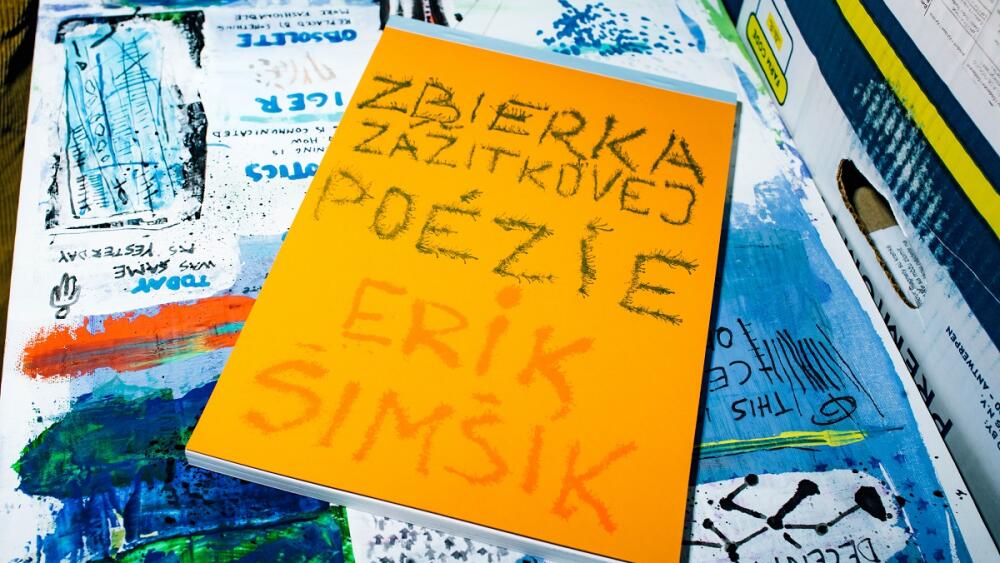 Zbierka zážitkovej poézie Erika Šimšíka získala jedno z najprestížnejších ocenení pre knižný dizajn