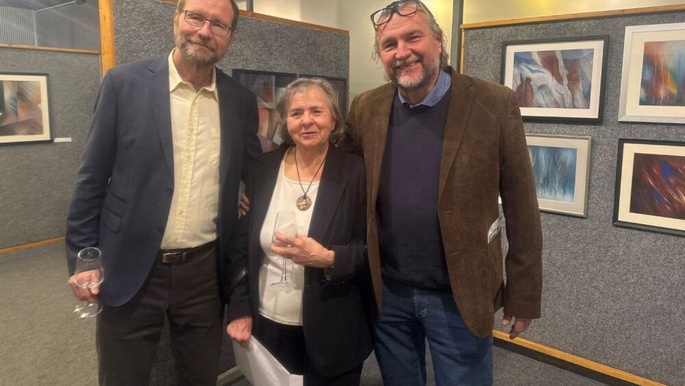 V Dome umenia Piešťany sa stretli umelci spomínajúci na krásne priateľstvo