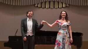 Piesňový večer Slávky Zámečníkovej v Malej sále Slovenskej filharmónie