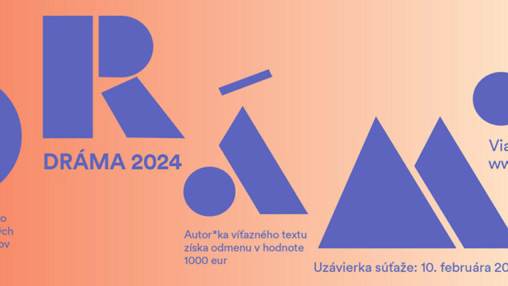 Divadelný ústav vyhlasuje 25. ročník súťaže pôvodných dramatických textov DRÁMA