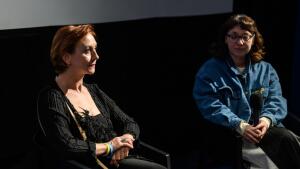 Úspešný festivalový film Redakcia prišiel do kín. V Bratislave ho uviedli Rymma Zyubina a Oleksandra Kravchenko