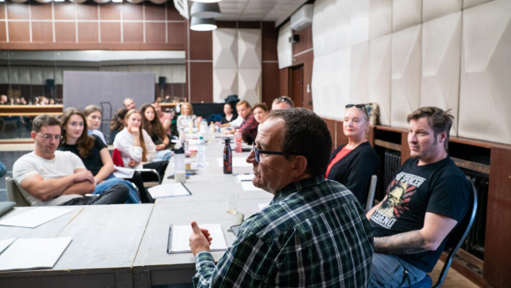 Prípravy legendárneho muzikálu Na skle maľované v DAB