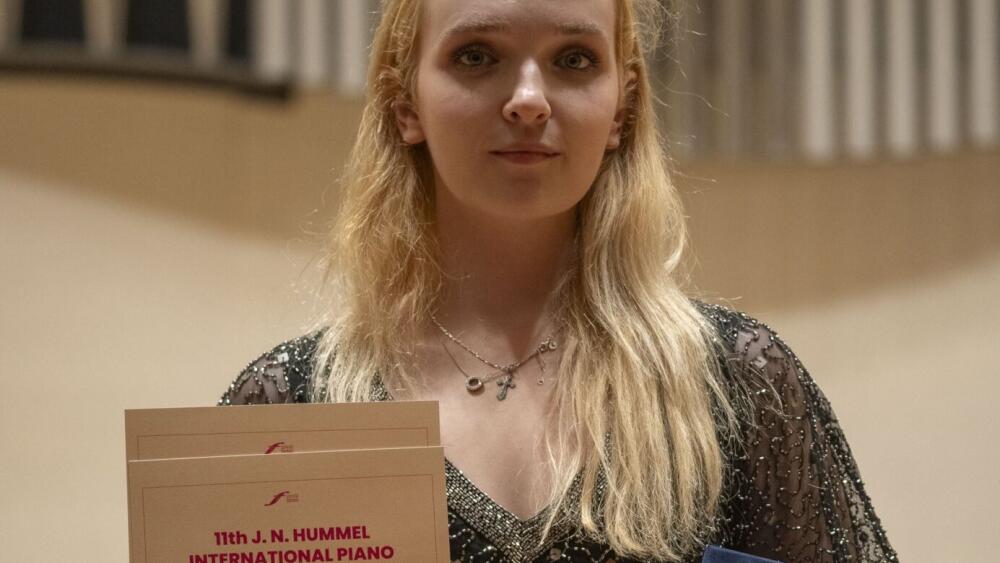 Víťazkou Hummelovej klavírnej súťaže je Anastasiia Kliuchereva
