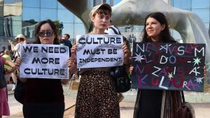 Štafetový protest na obranu kultúry už dnes