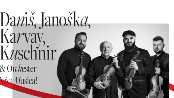 Záverečný koncert festivalu Viva Musica! bude patriť štyrom husľovým virtuózom