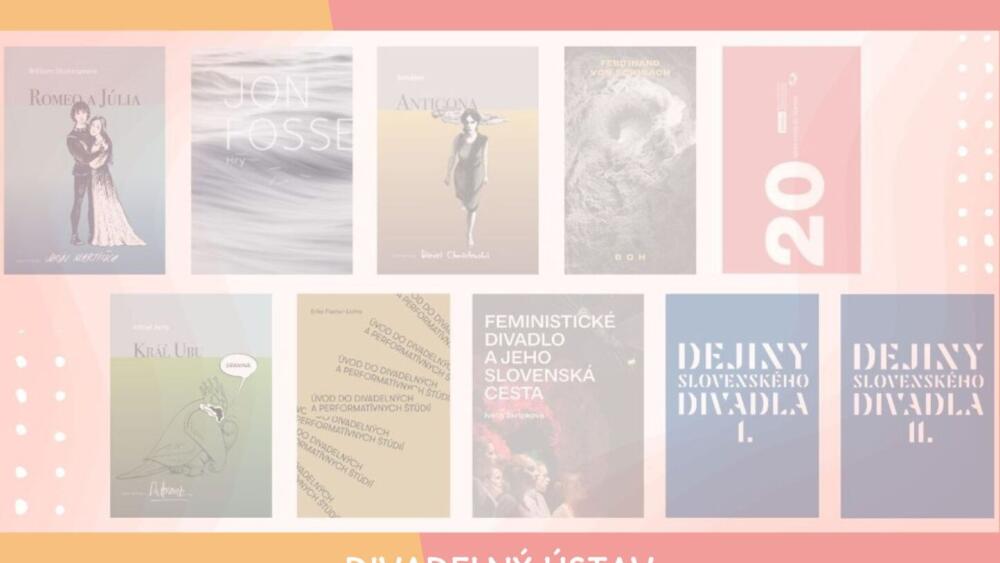 Najžiadanejšie knihy z Divadelného ústavu v roku 2023