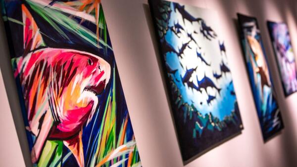 Otvorili výstavu Petra Žanonyho s názvom Energia