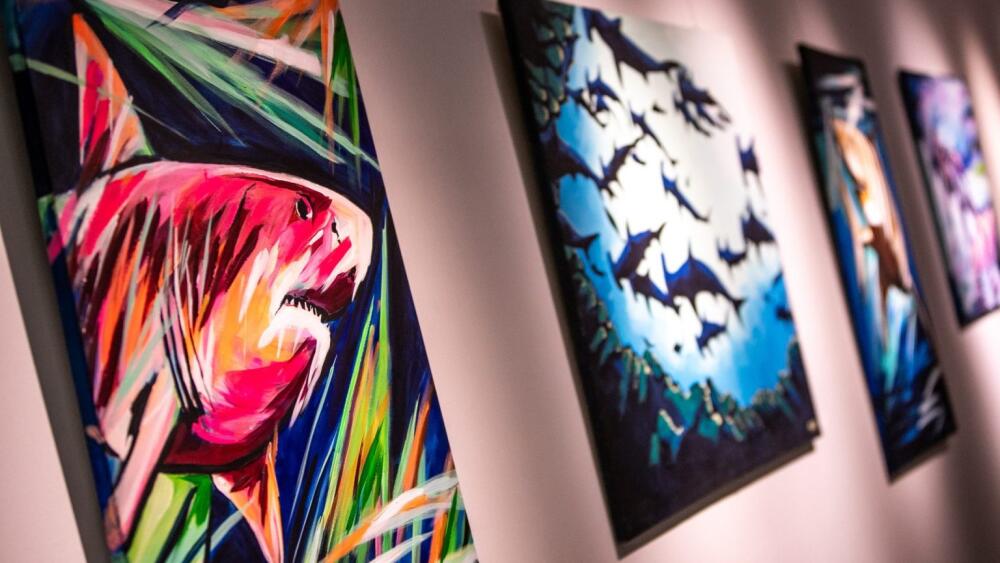 Otvorili výstavu Petra Žanonyho s názvom Energia