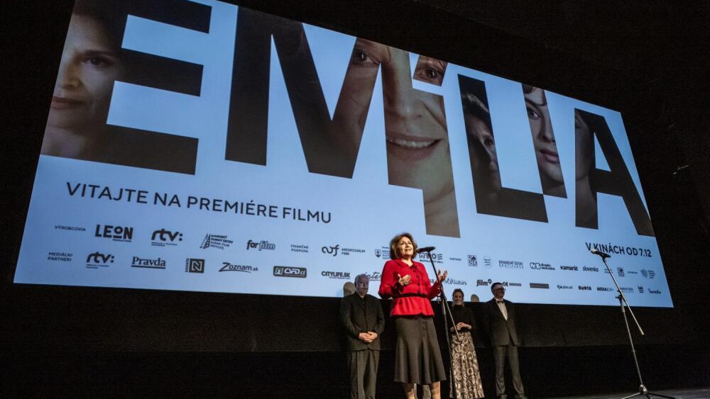 Film o Emílii Vášáryovej zaujal osobnosti slovenskej kultúry i prezidentku SR