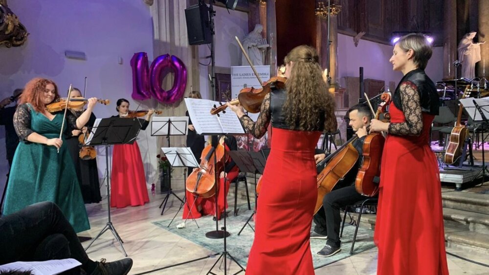 The Ladies Ensemble s hosťami predviedli publiku ozajstné muzicírovanie