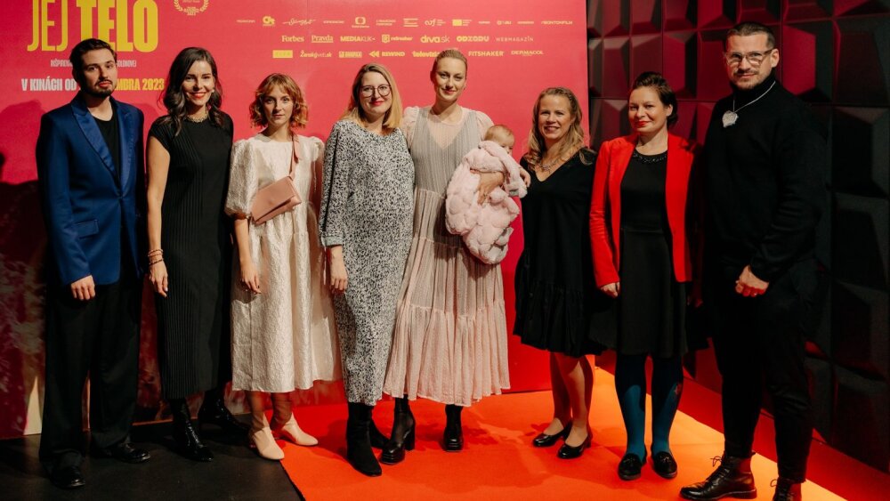 Manželia Natália Germáni a Martin Valihora uviedli na Slovensku film Jej telo