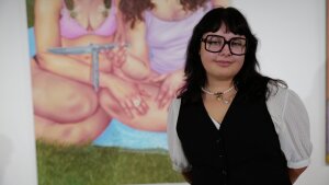 Dominika Kováčiková - Niekto vidí v mojich maľbách jemné náznaky, pre iného sú príliš drastické. Ja som niekde medzi