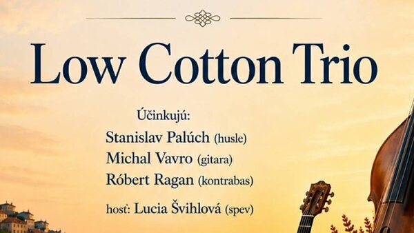Múzeum kultúry Chorvátov na Slovensku - Letný koncert Low Cotton Trio
