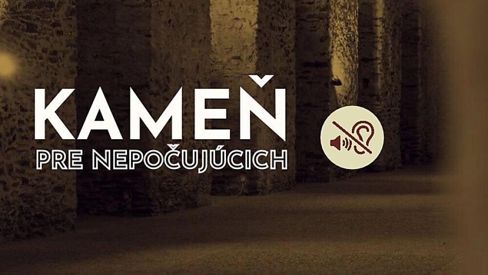 Múzeum Červený Kameň - Kameň pre nepočujúcich