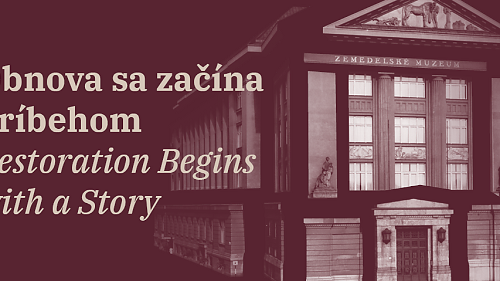 Prírodovedné múzeum - Obnova sa začína príbehom