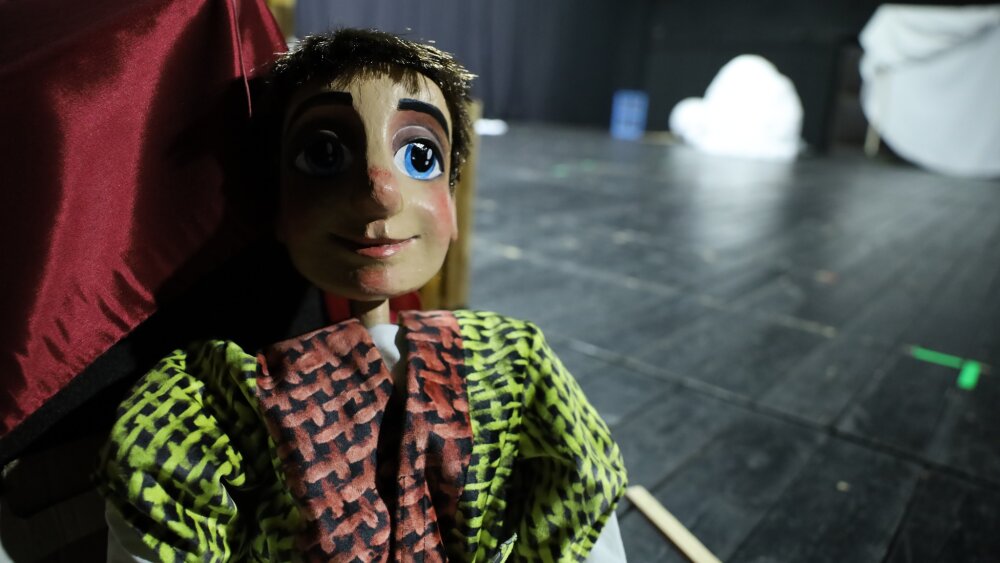 Líška s dúhovými očami