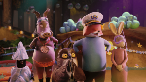 Lišiak a zajka zachraňujú les