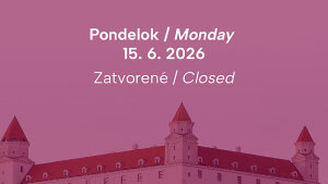 Historické múzeum - Pondelok 15. 6. 2026: zatvorené