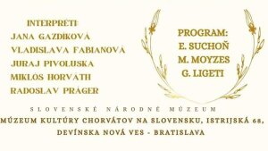 Múzeum kultúry Chorvátov na Slovensku - Komorný koncert Ensemble Varietas