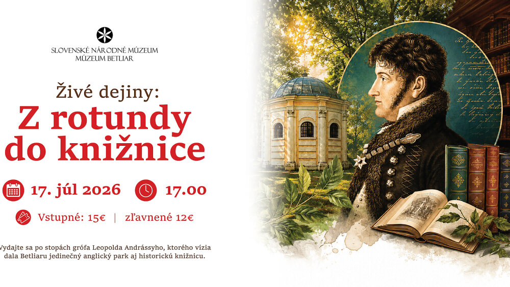 Múzeum Betliar - Z rotundy do knižnice