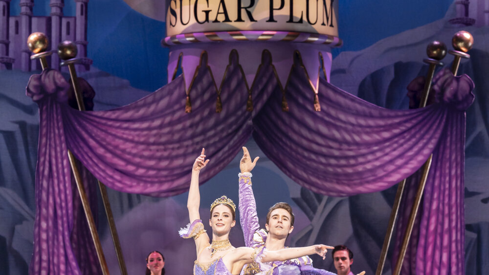 Emma Hawes as Sugar Plum Fairy and Aitor Arrieta as Sugar Plum Cavalier Aaron S. Watkin and Arielle Smith_s Nutcracker © Johan Persson.jpg.jpg