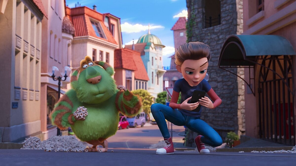 obrázok z animovaného filmu Domáce príšerky