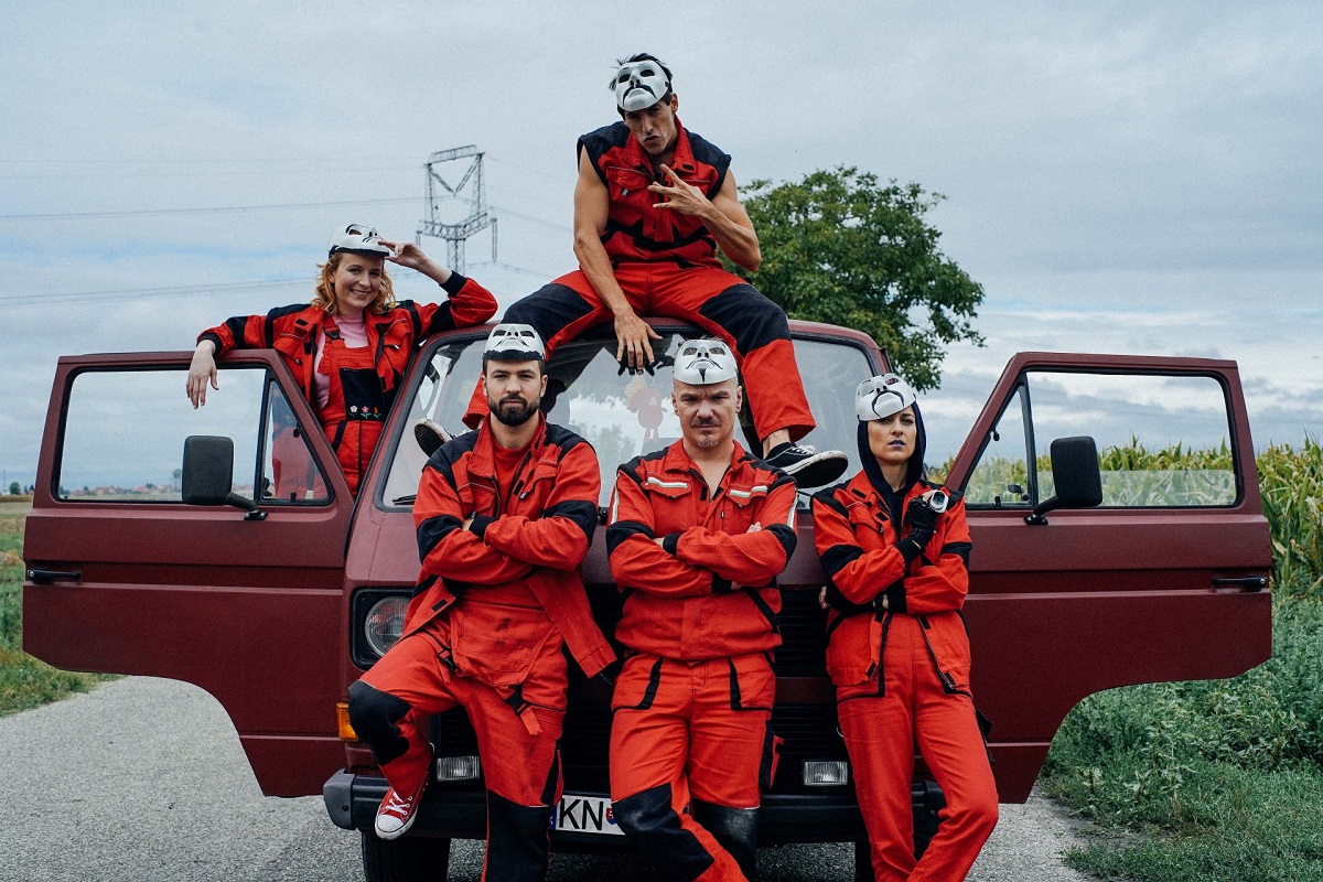 záber zo seriálu Pressburg