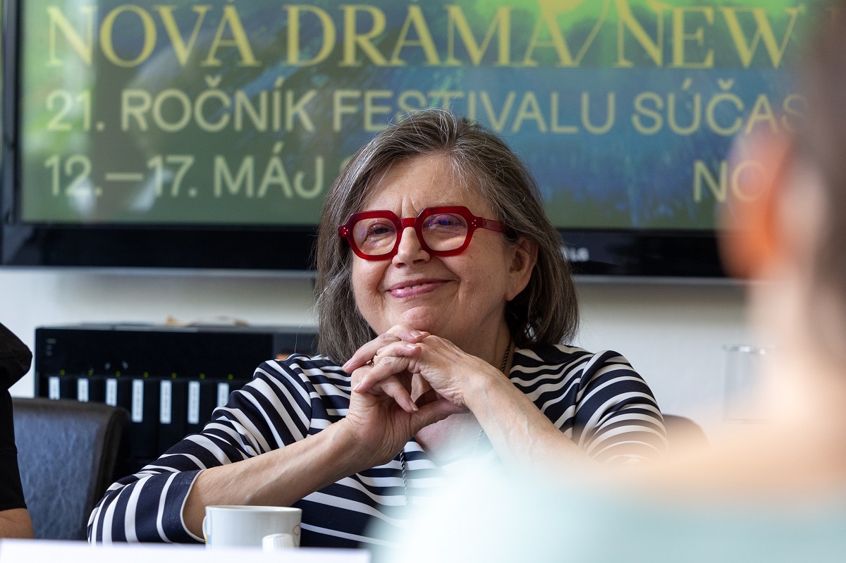 Čestná riaditeľka festivalu Nová dráma 2025 Zuzana Kronerová