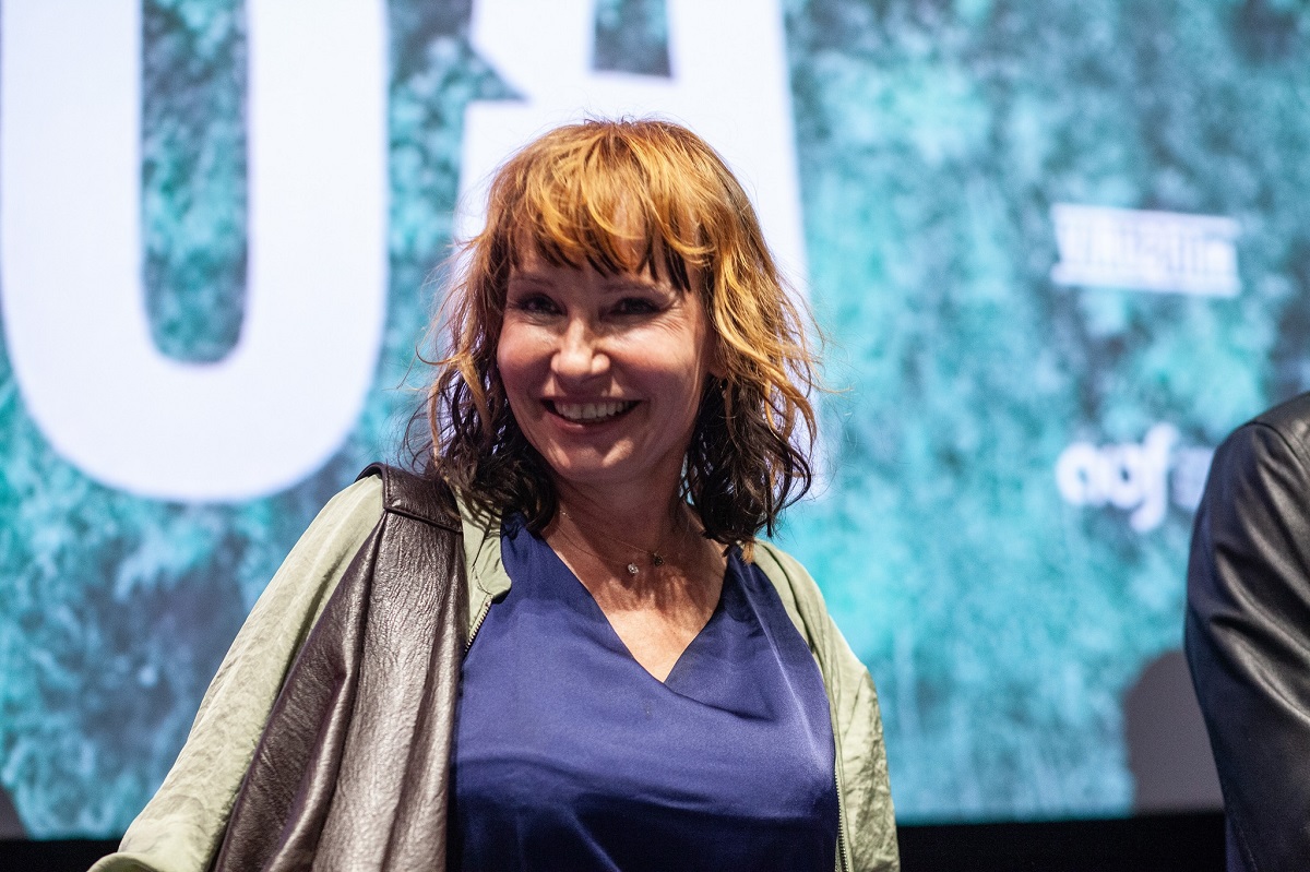 Zuzana Puissi na premiére filmu Hlas lesa