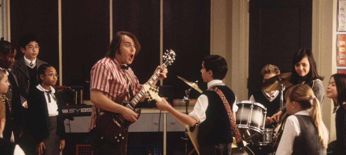 Záber z filmu Škola rocku