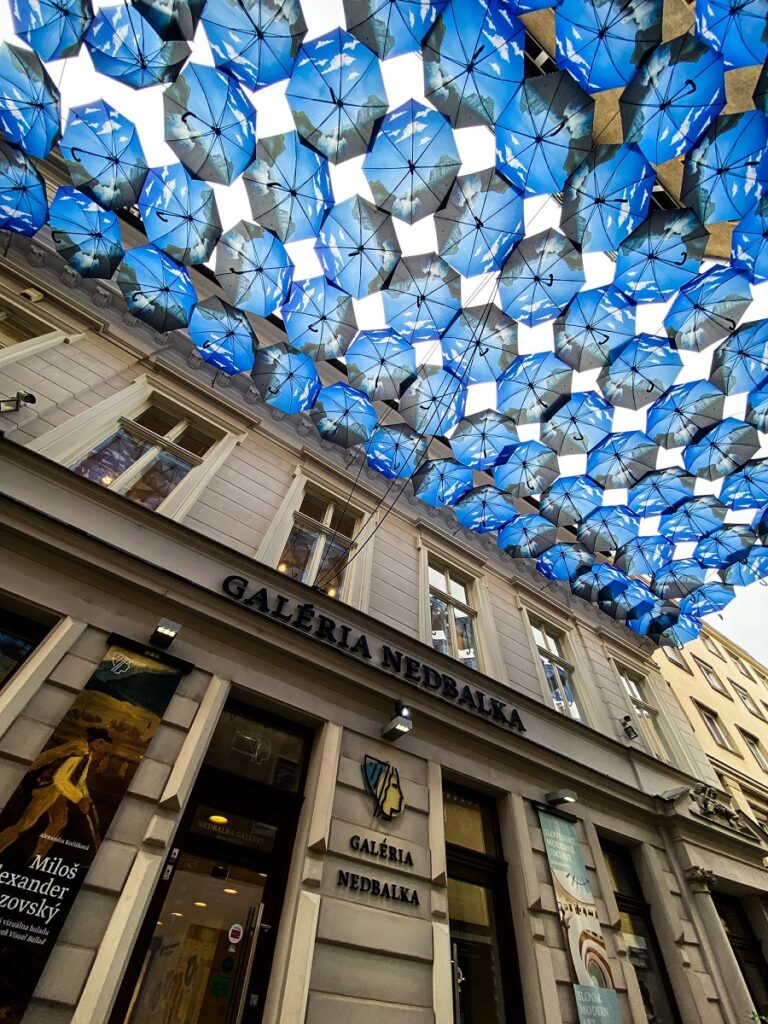 dáždniky, Galéria Nedbalka