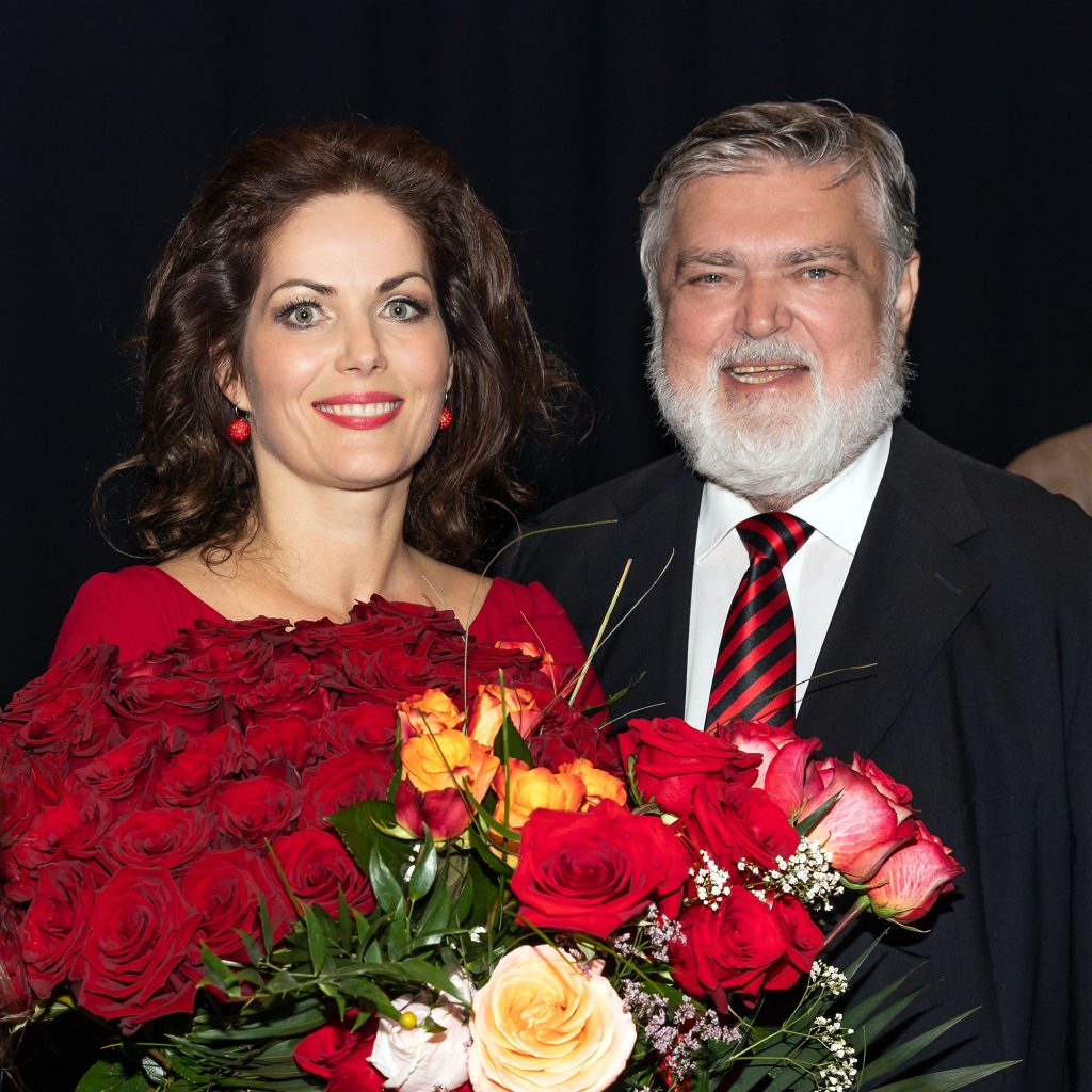 Peter Dvorský s Jolanou Fogašovou