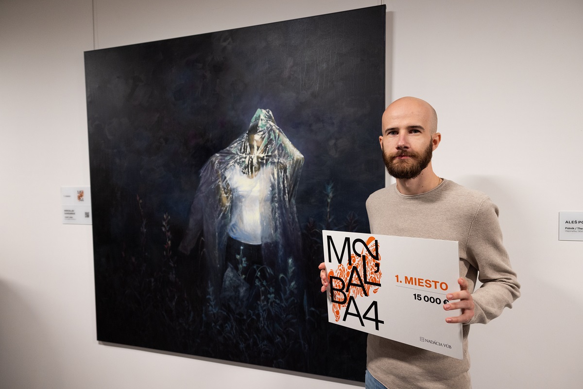 Miroslav Sandanus a maľbou SAFE na súťaži Maľba 2024