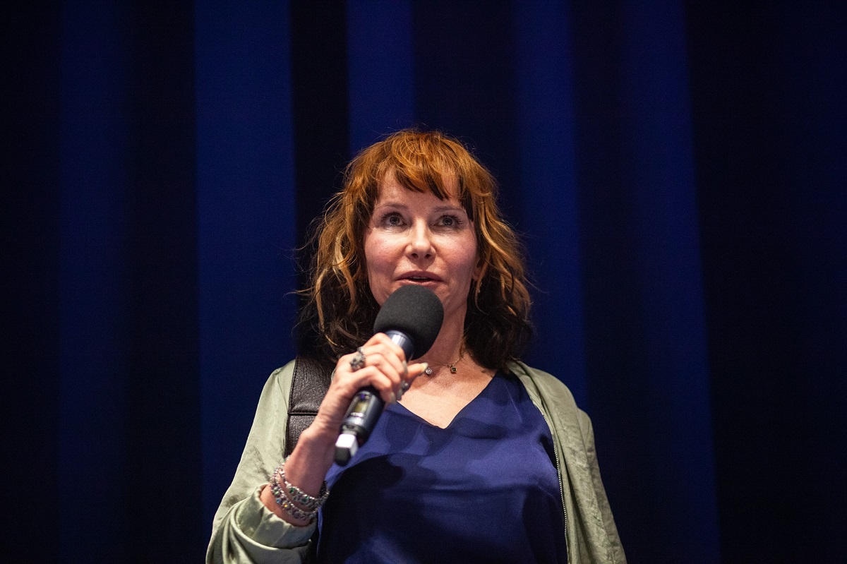 Zuzana Puissi na premiére filmu Hlas lesa