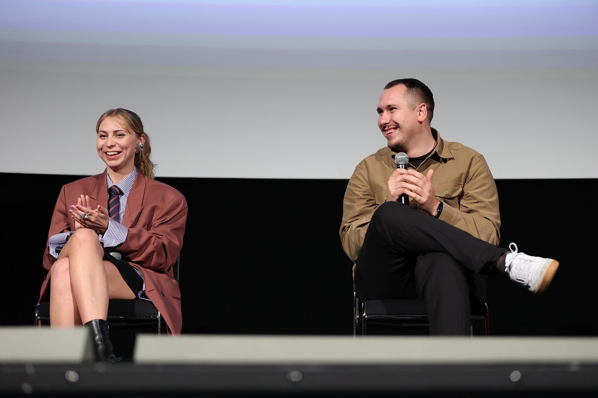 Režisérka a scenáristka Katarína Gramatová a producent Igor Engler