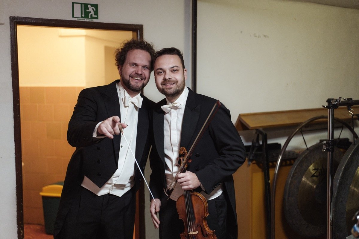 Tomáš Brauner a Dalibor Karvay. Foto: Jaroslav Ľaš